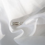 Indian Ocean | Infinite Carré - 1Ctw+ Natural Diamonds Eternity Ring in linen