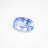 3.26Ct Ceylon Blue Sapphire | 'Maldives' | Cushion Shape side view