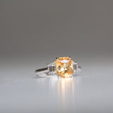 Byron Bay | Art Deco Yellow | Yellow Sapphire front