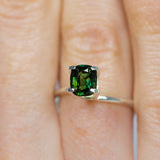 Deep 1.31Ct Intense Blue Green Teal Sapphire | Cushion Shape from Madagascar