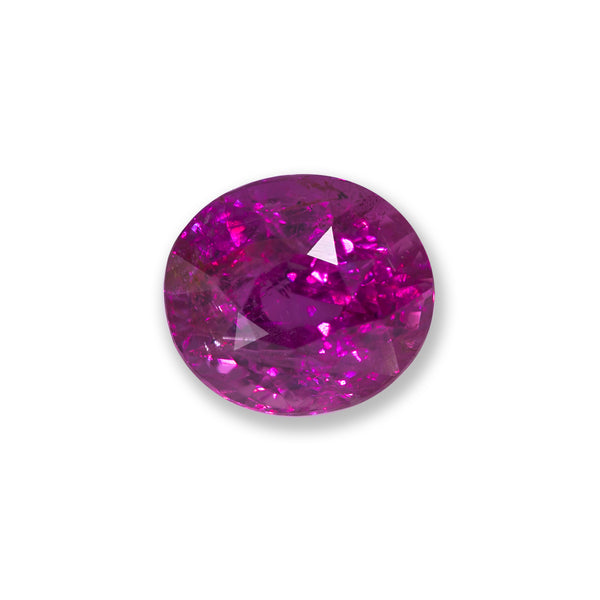 2.03Ct Hot Pink Sapphire | Oval Shape from Sri Lanka
