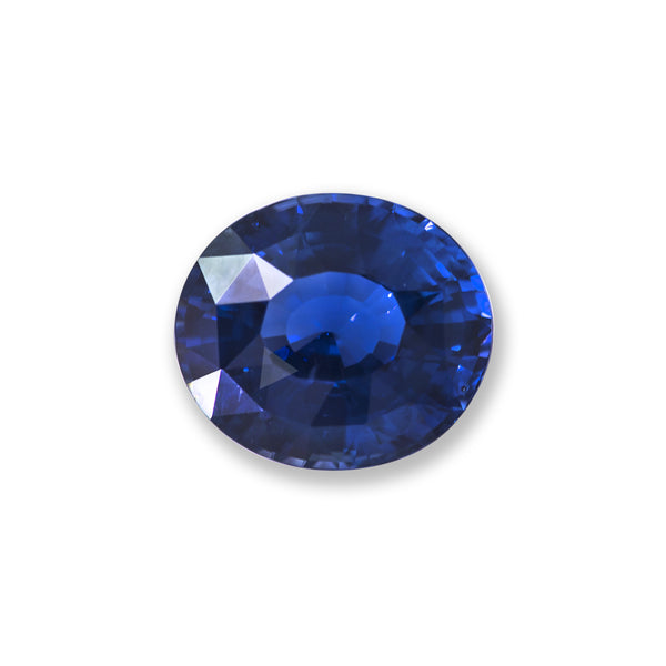 4.63Ct Vivid Blue Sapphire  Oval Shape from Sri Lanka