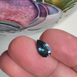 1.89Ct Blue-Green Teal Madagascan Sapphire | Pear Shape
