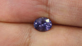 Video of 0.76Ct Violet Spinel | Oval Shape from Sri Lanka on temporary ring mount