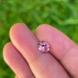 1.56Ct Lotus Pink Orange Padparadscha Ceylon Sapphire | Oval Shape outdoor video
