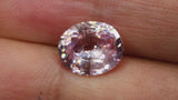 Video of Natural, rare 3.61Ct Peach Pastel Pink Sapphire | Oval Shape from Sri Lanka