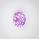 1.06Ct Opalescent Dreamy Pink Ceylon Sapphire | Oval Shape front view