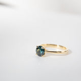 Daintree | Beauty of the Forest - Bluish Green Sapphire side view