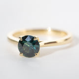 Daintree | Beauty of the Forest - Bluish Green Sapphire closeup