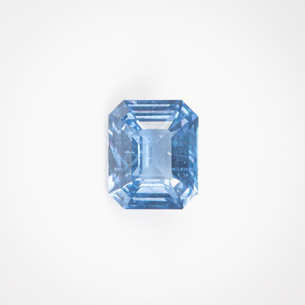 0.75Ct Electric Neon Cobalt Blue Tanzanian Spinel | Emerald Shape