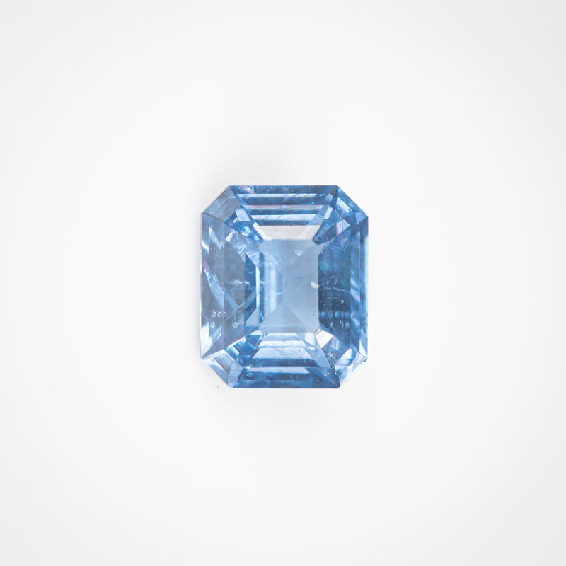 0.75Ct Electric Neon Cobalt Blue Tanzanian Spinel | Emerald Shape