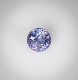 1.38Ct Bi-colour Blue-Violet Ceylon Sapphire | Round Shape front view