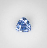 1.07Ct Ceylon Blue Ceylon Sapphire | Trillion Shape front view