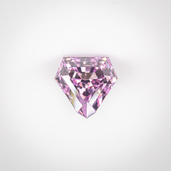 1.58Ct Violet Pink Ceylon Sapphire | "Pink Shield" | Fancy Shape