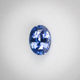 2.07Ct Vivid Blue Ceylon Sapphire | Oval Shape Front View