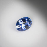 2.07Ct Vivid Blue Ceylon Sapphire | Oval Shape Side View