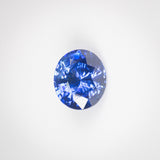 2.29Ct Vivid Blue Ceylon Sapphire | "Azores" | Oval Shape front view