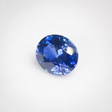 2.29Ct Vivid Blue Ceylon Sapphire | "Azores" | Oval Shape side view