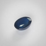 2.14Ct Royal Blue Ceylon Sapphire | Oval Cabochon Shape bottom view