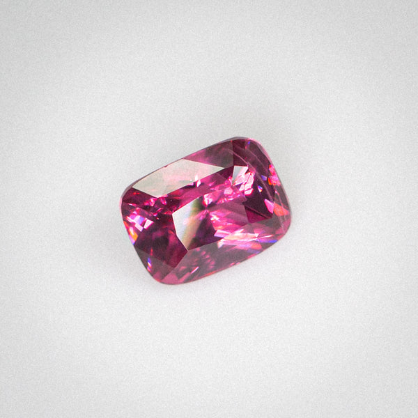 1.56Ct Mahenge Reddish Pink Tanzanian Spinel | Cushion Shape side view