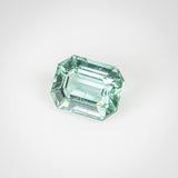 1.83Ct Lagoon Seafoam Green Tourmaline | 'Rainforest Lagoon' | Emerald Shape side view