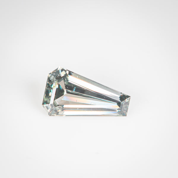 1.94Ct Green to Purplish Green Sapphire | 'Green Chameleon' | Fancy Shape white light