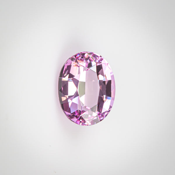 2.31Ct Peony Pink Ceylon Sapphire | "Wild Peony" | Oval Shape front view
