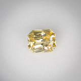 2.03Ct Canary Yellow Ceylon Sapphire | Radiant Shape Side View