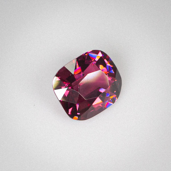 2.54Ct Purplish Pink Ceylon Spinel | Cushion Shape side view