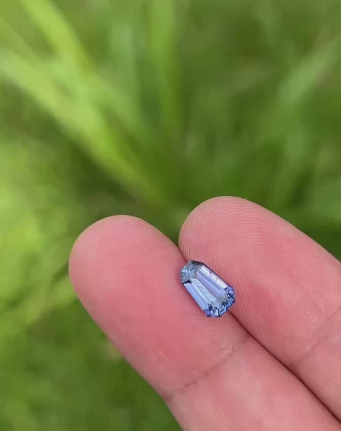 1.79Ct Violet-Blue Ceylon Sapphire | Fancy Shape video