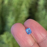 0.75Ct Electric Neon Cobalt Blue Tanzanian Spinel | Emerald Shape