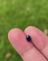 1.07Ct Deep Blue Ceylon Sapphire | Oval Shape video