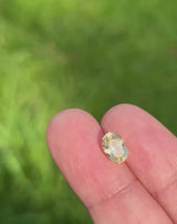 2.07Ct Canary Yellow Ceylon Sapphire | Oval Shape video