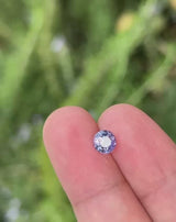 1.38Ct Bi-colour Parti Blue-Violet Ceylon Sapphire | Round Shape video