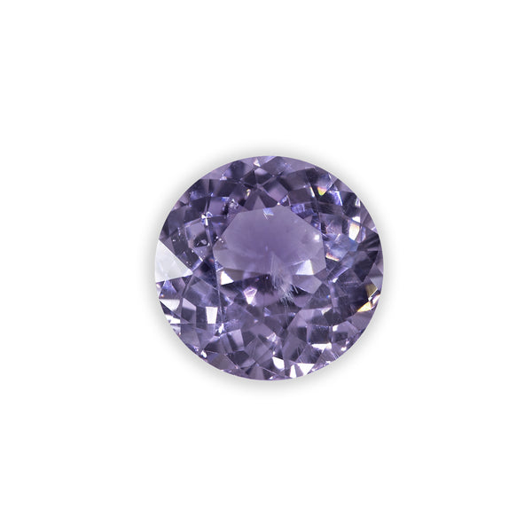 Natural, rare 1.77Ct Light Violet Grey (Ghano) Spinel | Round Shape from Sri Lanka