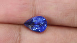 Video of Velvety 1.77Ct Royal Blue Sapphire  Pear Shape from Sri Lanka