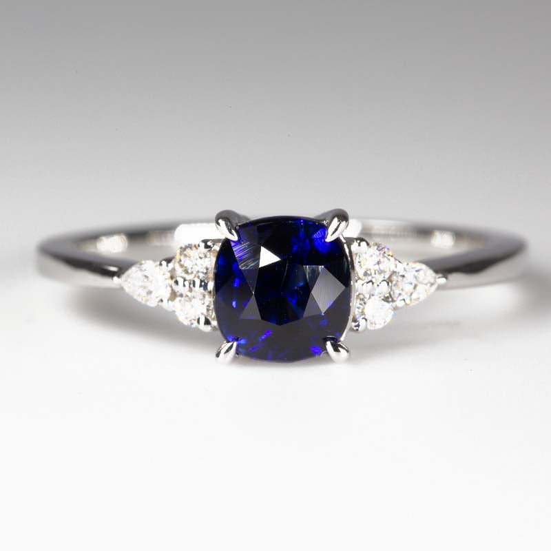 Royal blue shop wedding rings