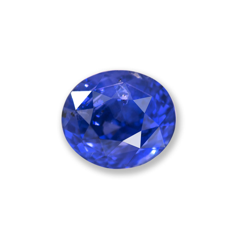2.03Ct Cornflower Blue Sapphire  Oval Shape from Sri Lanka