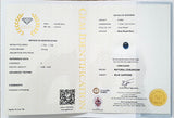 2.35Ct Royal Blue Sapphire  Oval Shape lab certificate