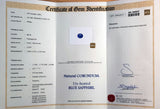 2.2Ct Gentle Blue Ceylon Sapphire | Oval Shape