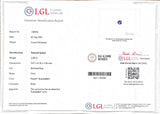 3.06Ct Lavender Spinel | Oval Shape lab certificate