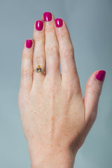 2.5Ct Peachy Yellow Ceylon Sapphire | Pear Shape on hand