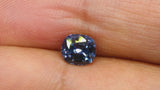 Video of 1.14Ct Cobalt Violetish Blue Spinel | Cushion Shape from Sri Lanka on finger