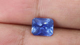 Video of 2.15Ct Cornflower Blue Sapphire  Emerald Shape from Sri Lanka