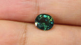 Video of Beautiful 1.31Ct Blue Green Teal Sapphire | Oval Shape from Madagascar
