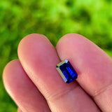 2.07Ct Royal Blue Ceylon Sapphire | Emerald Shape