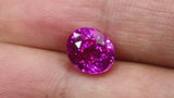 Video of 3Ct Sparkling Fuchsia Hot Pink Ceylon Sapphire 