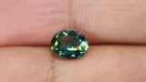 Video of Close up of beautiful 1.31Ct Blue Green Teal Sapphire | Oval Shape from Madagascar