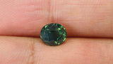 Video of Immersive 1.31Ct Blue Green Teal Sapphire | Oval Shape from Madagascar